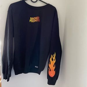 Broken promises hoodie size medium